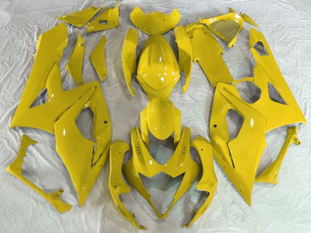 2005-2006 Glossy Yellow Suzuki GSXR 1000 Motorcycle Fairings Canada