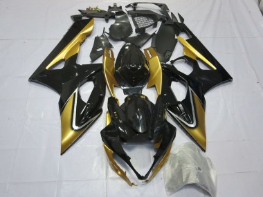 2005-2006 Gold Black Suzuki GSXR 1000 Motorcycle Fairings Canada