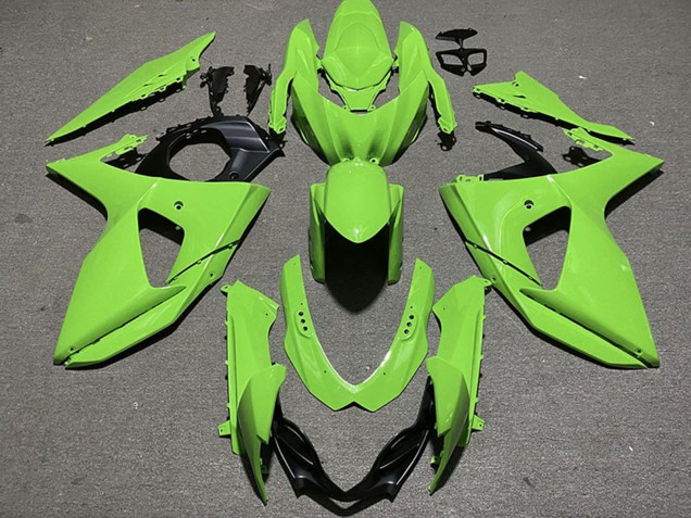 2009-2016 Green Black Suzuki GSXR 1000 Motorcycle Fairings Canada