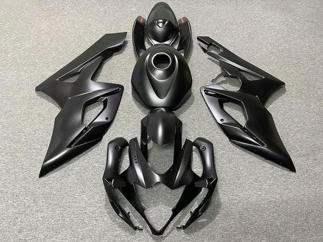 2005-2006 Matte Black Suzuki GSXR 1000 Motorcycle Fairings Canada