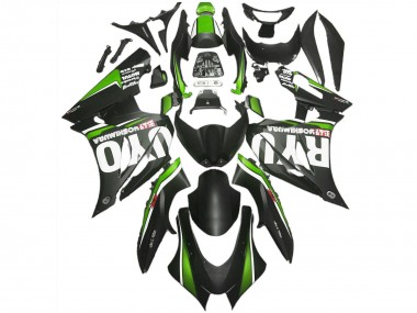 2017-2023 Matte Black Green Suzuki GSXR 1000 Motorcycle Fairings Canada