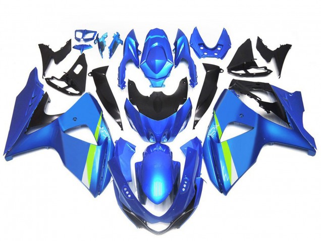 2009-2016 Blue Green Black Suzuki GSXR 1000 Motorcycle Fairings Canada