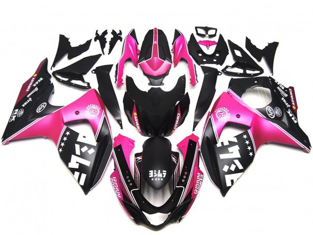 2009-2016 Pink Black Suzuki GSXR 1000 Motorcycle Fairings Canada