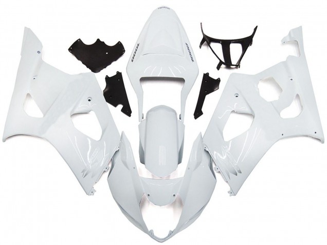 2003-2004 Glossy White Suzuki GSXR 1000 Motorcycle Fairings Canada