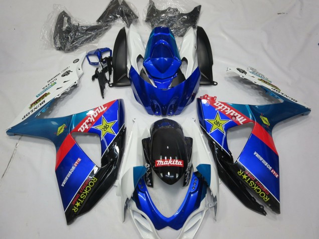 2009-2016 Blue Red Black White RockStar Suzuki GSXR 1000 Motorcycle Fairings Canada