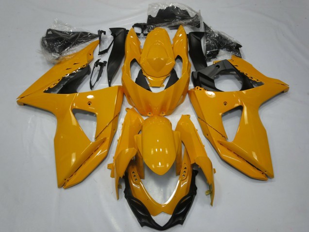 2009-2016 Yellow Suzuki GSXR 1000 Motorcycle Fairings Canada