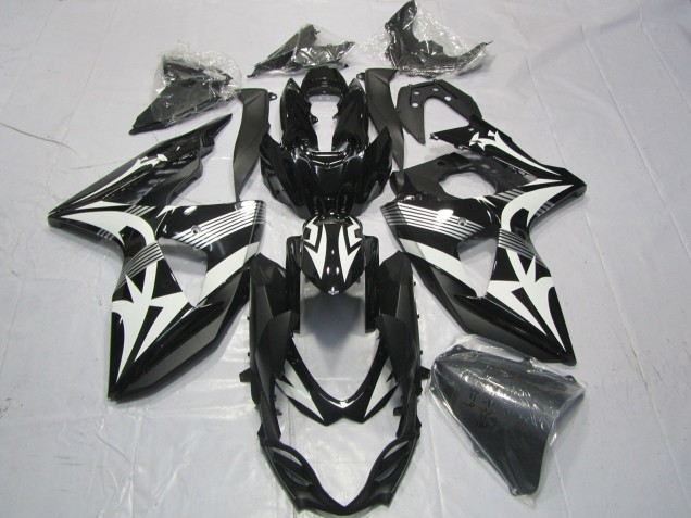 2009-2016 Black White Suzuki GSXR 1000 Motorcycle Fairings Canada