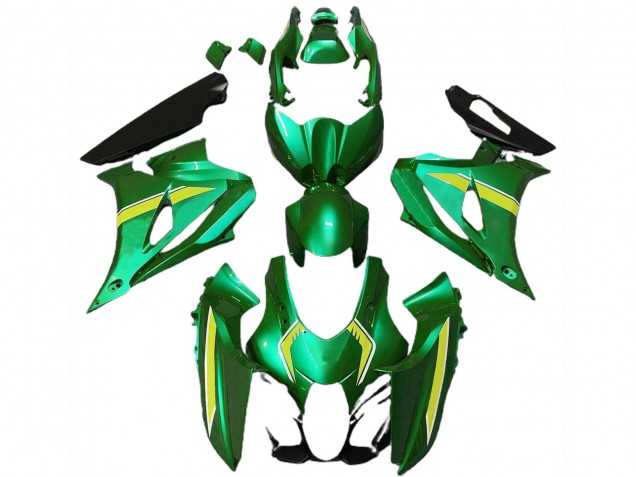 2017-2023 Green Yellow Style Suzuki GSXR 1000 Motorcycle Fairings Canada