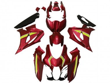2017-2023 Red Yellow Style Suzuki GSXR 1000 Motorcycle Fairings Canada