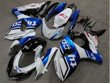 2009-2016 White Blue Black Tyco Suzuki GSXR 1000 Motorcycle Fairings Canada