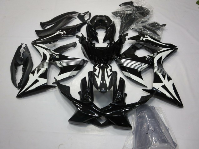 2009-2016 White Black Suzuki GSXR 1000 Motorcycle Fairings Canada