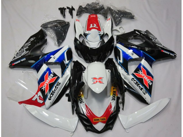 2009-2016 White Blue Red Black X Suzuki GSXR 1000 Motorcycle Fairings Canada