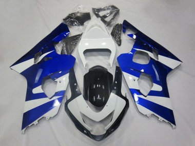 2004-2005 White Blue Black OEM Style Suzuki GSXR 600 / GSXR 750 Motorcycle Fairings Canada