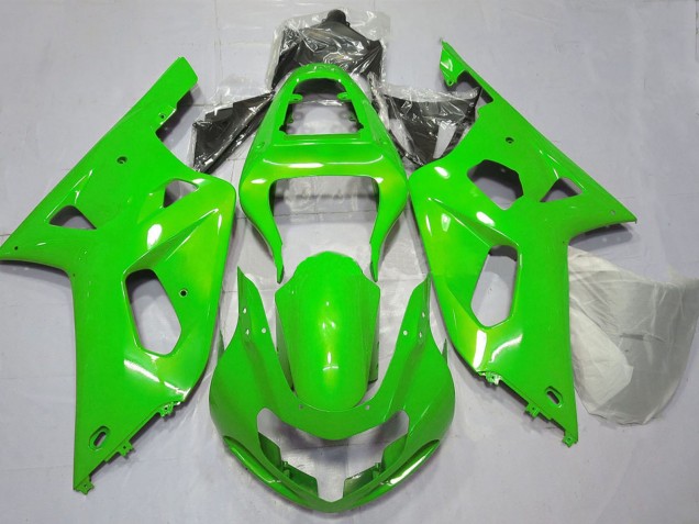2001-2003 Green Suzuki GSXR 600 / GSXR 750 Motorcycle Fairings Canada
