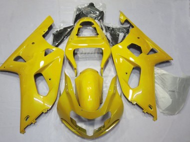 2001-2003 Yellow Suzuki GSXR 600 / GSXR 750 Motorcycle Fairings Canada
