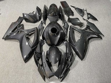 2006-2007 Black Carbon Fiber Style Suzuki GSXR 600 / GSXR 750 Motorcycle Fairings Canada