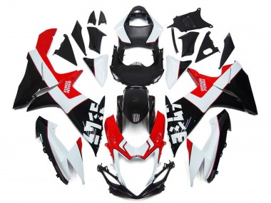 2011-2024 White Red Glossy Black Suzuki GSXR 600 / GSXR 750 Motorcycle Fairings Canada