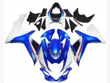 2011-2024 White Blue Red Suzuki GSXR 600 / GSXR 750 Motorcycle Fairings Canada