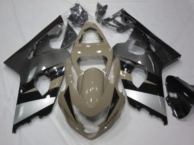 2004-2005 Desert Tan Silver Black Suzuki GSXR 600 / GSXR 750 Motorcycle Fairings Canada