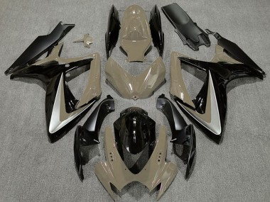 2006-2007 Desert Tan Silver Glossy Black OEM Style Suzuki GSXR 600 / GSXR 750 Motorcycle Fairings Canada