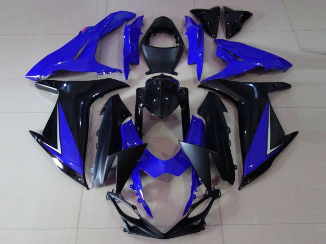 2011-2024 Blue Glossy Black Suzuki GSXR 600 / GSXR 750 Motorcycle Fairings Canada
