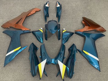 2011-2024 Light Blue Orange White Yellow Suzuki GSXR 600 / GSXR 750 Motorcycle Fairings Canada