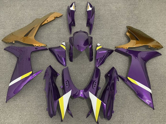 2011-2024 Purple Gold White Yellow Suzuki GSXR 600 / GSXR 750 Motorcycle Fairings Canada