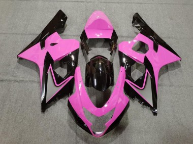 2004-2005 Pink Glossy Black Suzuki GSXR 600 / GSXR 750 Motorcycle Fairings Canada