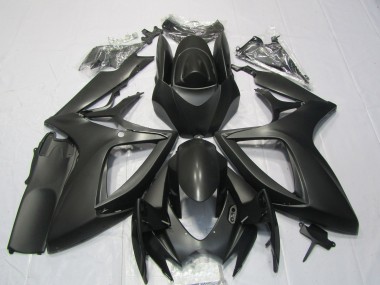 2006-2007 Matte Black Suzuki GSXR 600 / GSXR 750 Motorcycle Fairings Canada