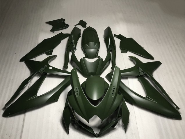 2008-2010 Matte Green Suzuki GSXR 600 / GSXR 750 Motorcycle Fairings Canada