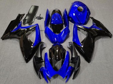 2006-2007 Blue Glossy Black Suzuki GSXR 600 / GSXR 750 Motorcycle Fairings Canada