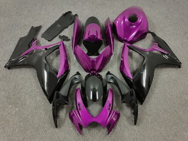 2006-2007 Purple Black Suzuki GSXR 600 / GSXR 750 Motorcycle Fairings Canada