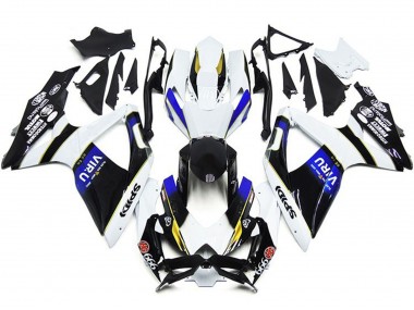 2008-2010 White Blue Yellow Black Viru Suzuki GSXR 600 / GSXR 750 Motorcycle Fairings Canada