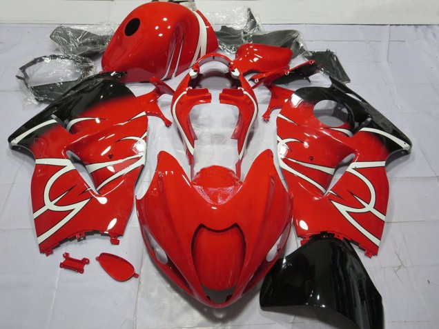 1997-2007 Red White Black Suzuki GSXR 1300 Motorcycle Fairings Canada