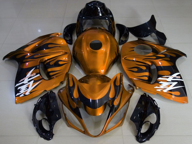 2008-2020 Glossy Orange Black Suzuki GSXR 1300 Motorcycle Fairings Canada