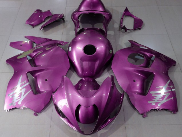 1997-2007 Glossy Pink Silver Logo Suzuki GSXR 1300 Motorcycle Fairings Canada