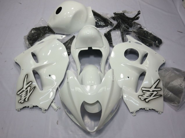1997-2007 Glossy White Suzuki GSXR 1300 Motorcycle Fairings Canada