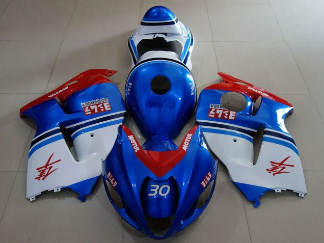 1997-2007 Blue White Red Suzuki GSXR 1300 Motorcycle Fairings Canada