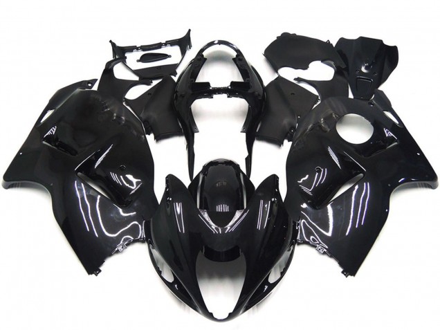 1997-2007 Glossy Black Suzuki GSXR 1300 Motorcycle Fairings Canada