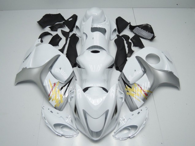 2008-2020 White Silver Yellow Suzuki GSXR 1300 Motorcycle Fairings Canada