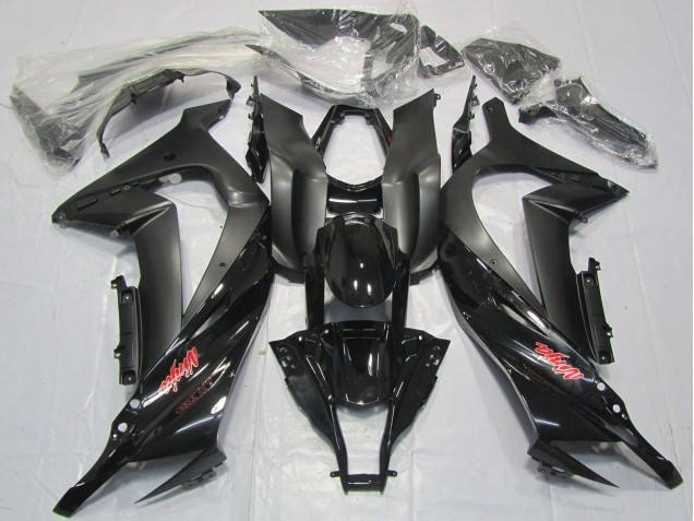 2011-2015 Glossy Black Matte Black Red Decal Kawasaki ZX10R Motorcycle Fairings Canada