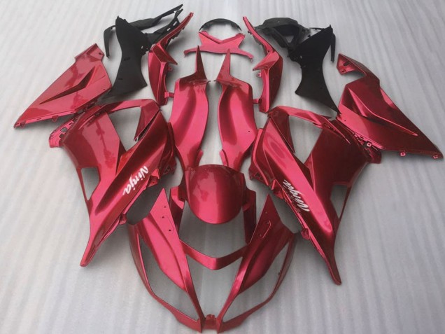 2016-2019 Glossy Candy Red Kawasaki ZX10R Motorcycle Fairings Canada