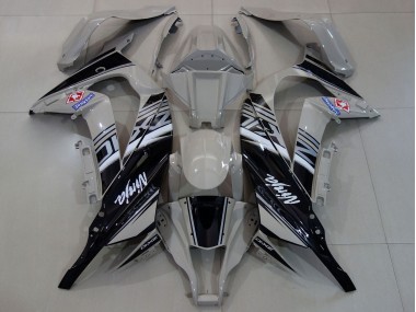 2011-2015 Grey White Black Kawasaki ZX10R Motorcycle Fairings Canada