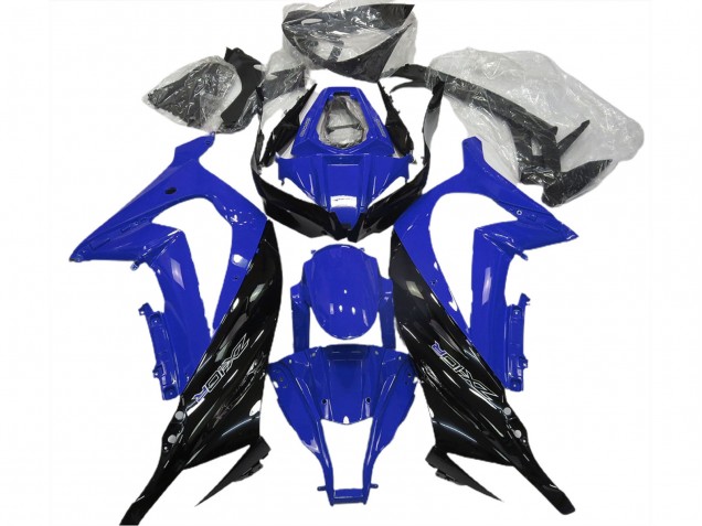 2011-2015 Blue Glossy Black Kawasaki ZX10R Motorcycle Fairing Canada
