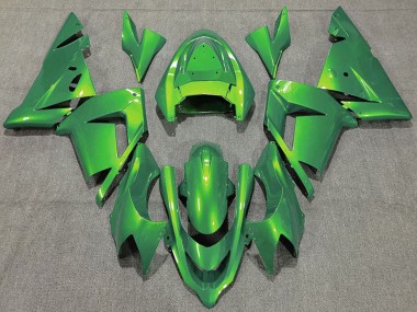 2004-2005 Glossy Green Kawasaki ZX10R Motorcycle Fairings Canada