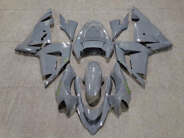 2004-2005 Glossy Grey Green Kawasaki ZX10R Motorcycle Fairings Canada