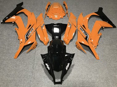 2011-2015 Orange Glossy Black Kawasaki ZX10R Motorcycle Fairings Canada