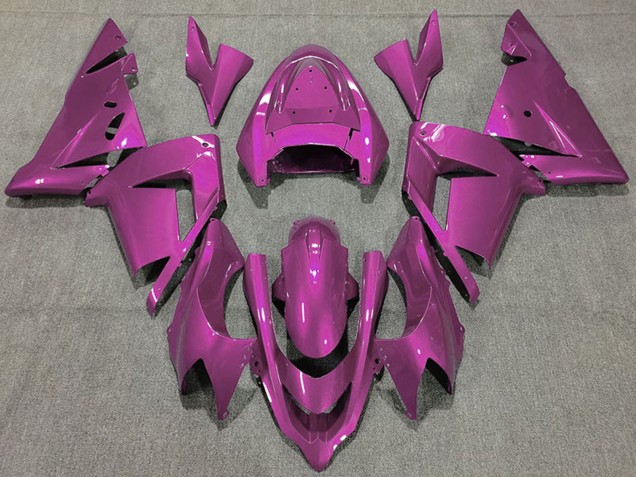 2004-2005 Glossy Purple Kawasaki ZX10R Motorcycle Fairings Canada