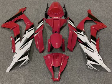 2011-2015 Maroon Red White Black Kawasaki ZX10R Motorcycle Fairings Canada