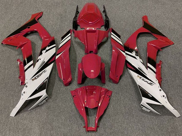 2011-2015 Maroon Red White Black Kawasaki ZX10R Motorcycle Fairings Canada